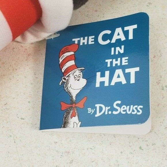 Khol's Cares Dr. Seuss The Cat In The Hat Plush New With Tags - Picture 8 of 10